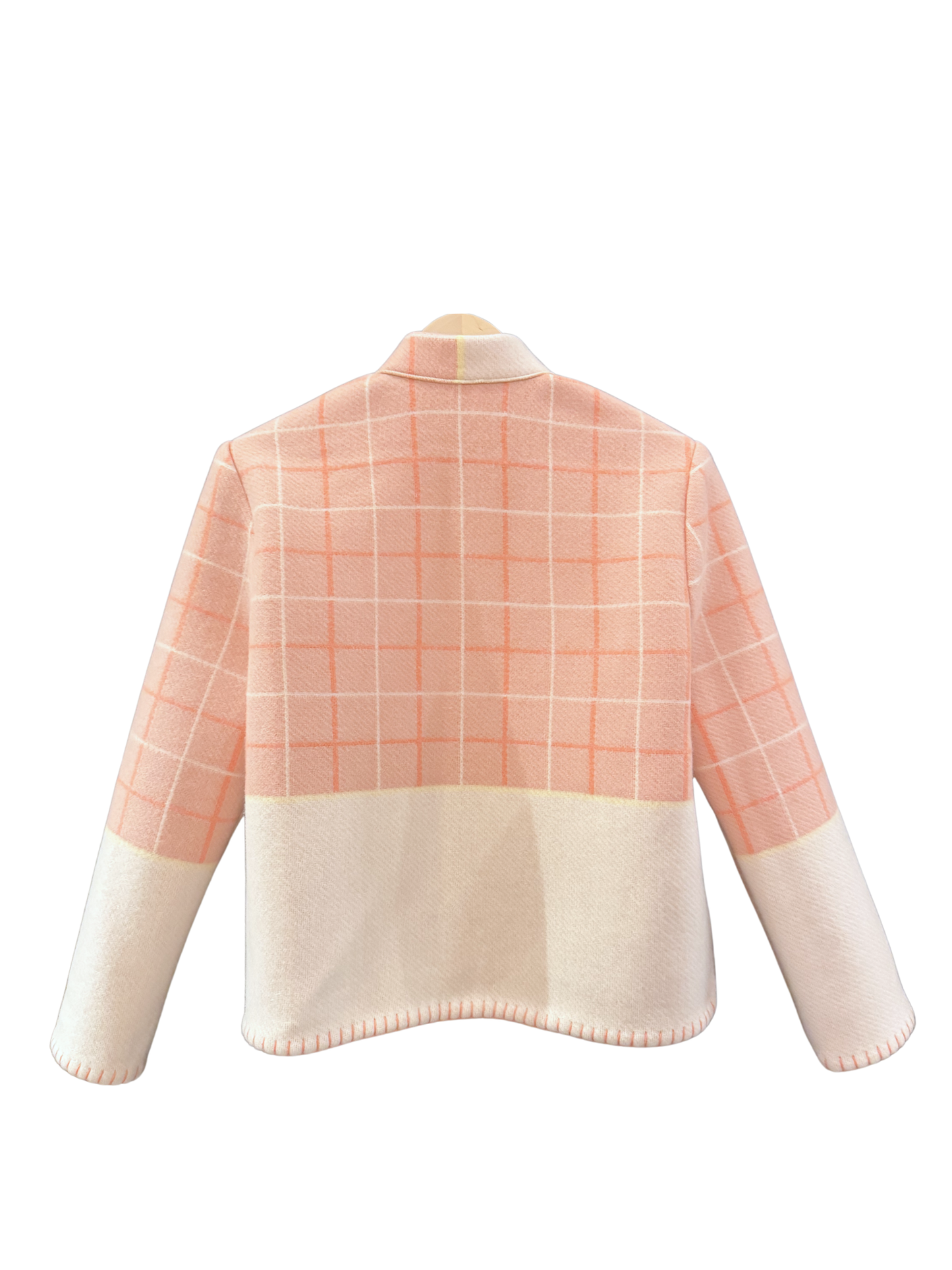 The Peach Grid Jacket