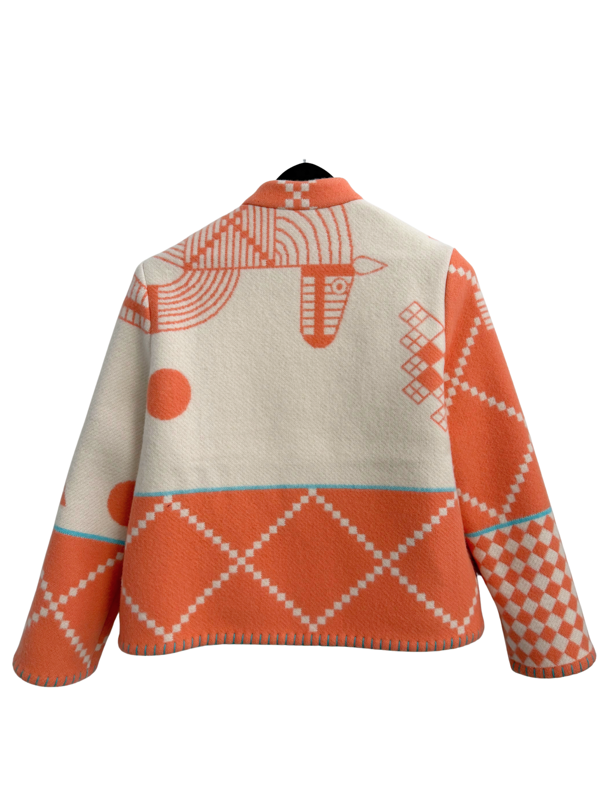 The Coral Grid Jacket