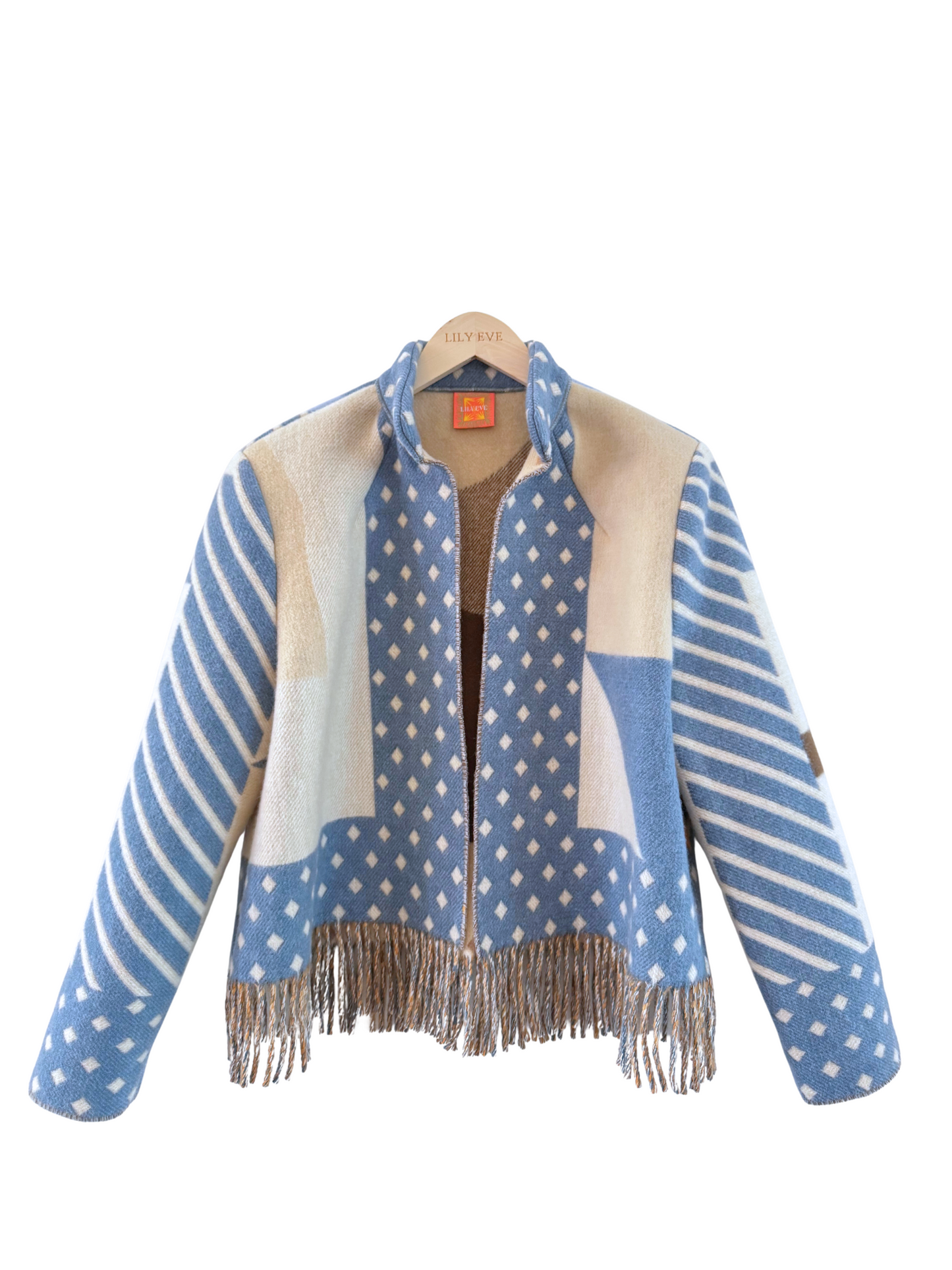 The Azure Fringe Jacket