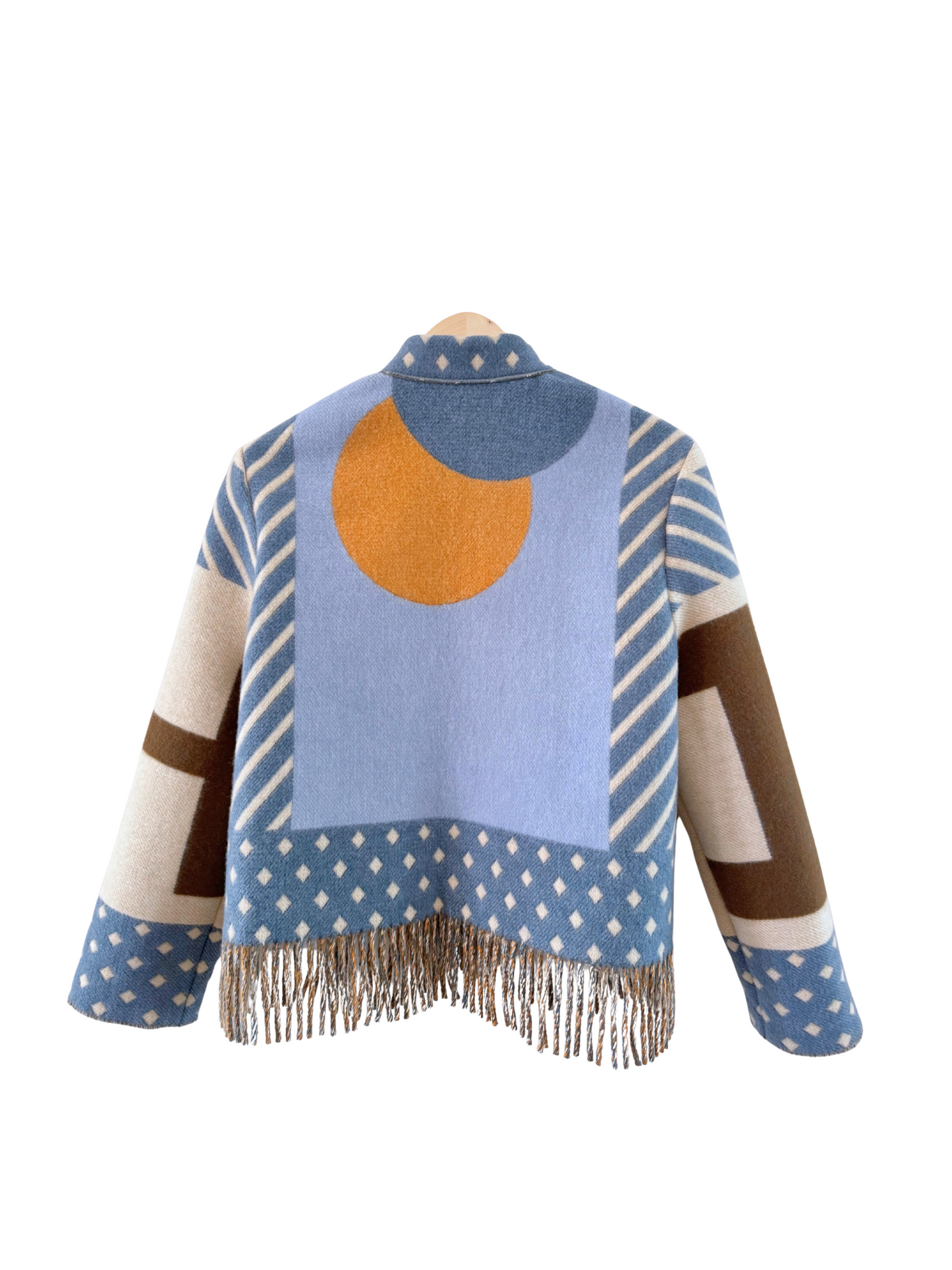 The Azure Fringe Jacket