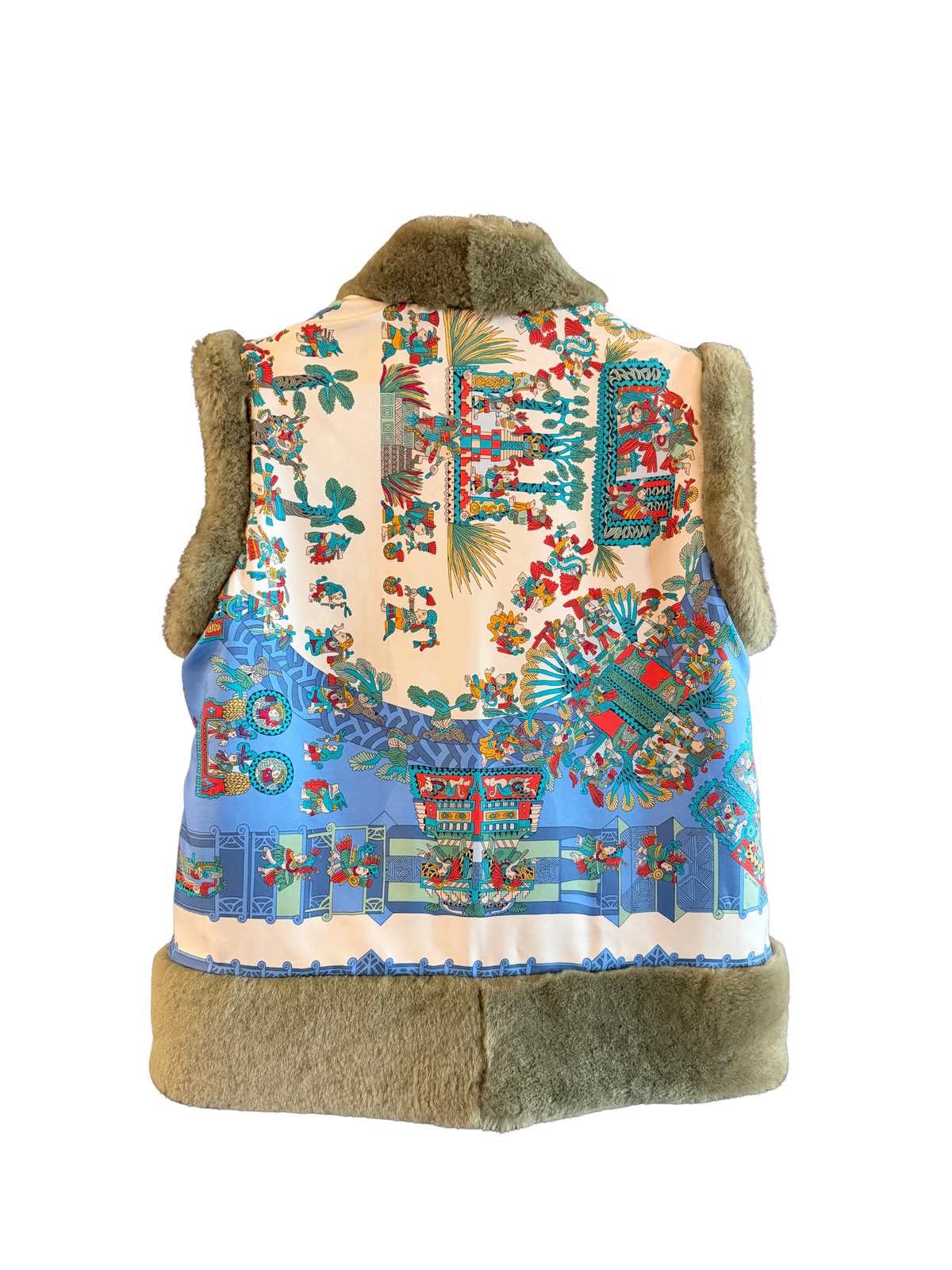 The Short Shearling Vest