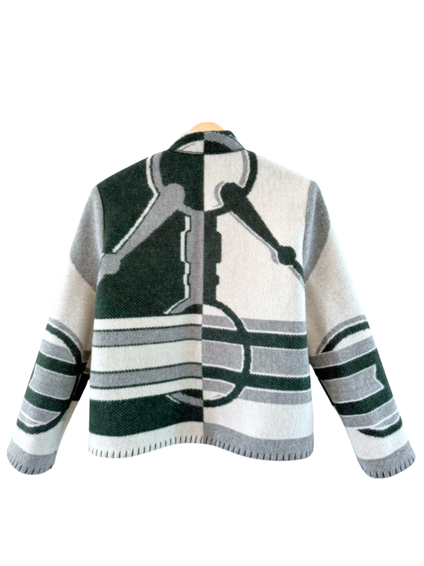 The Double Belt Buckle Jacket