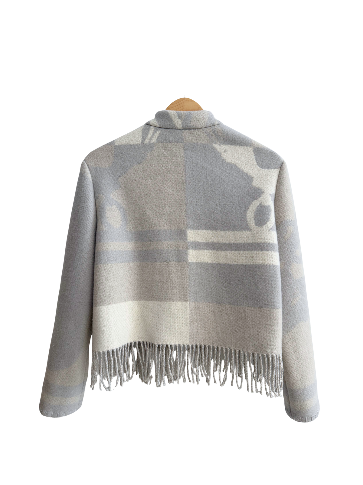 The Pewter Fringe Jacket
