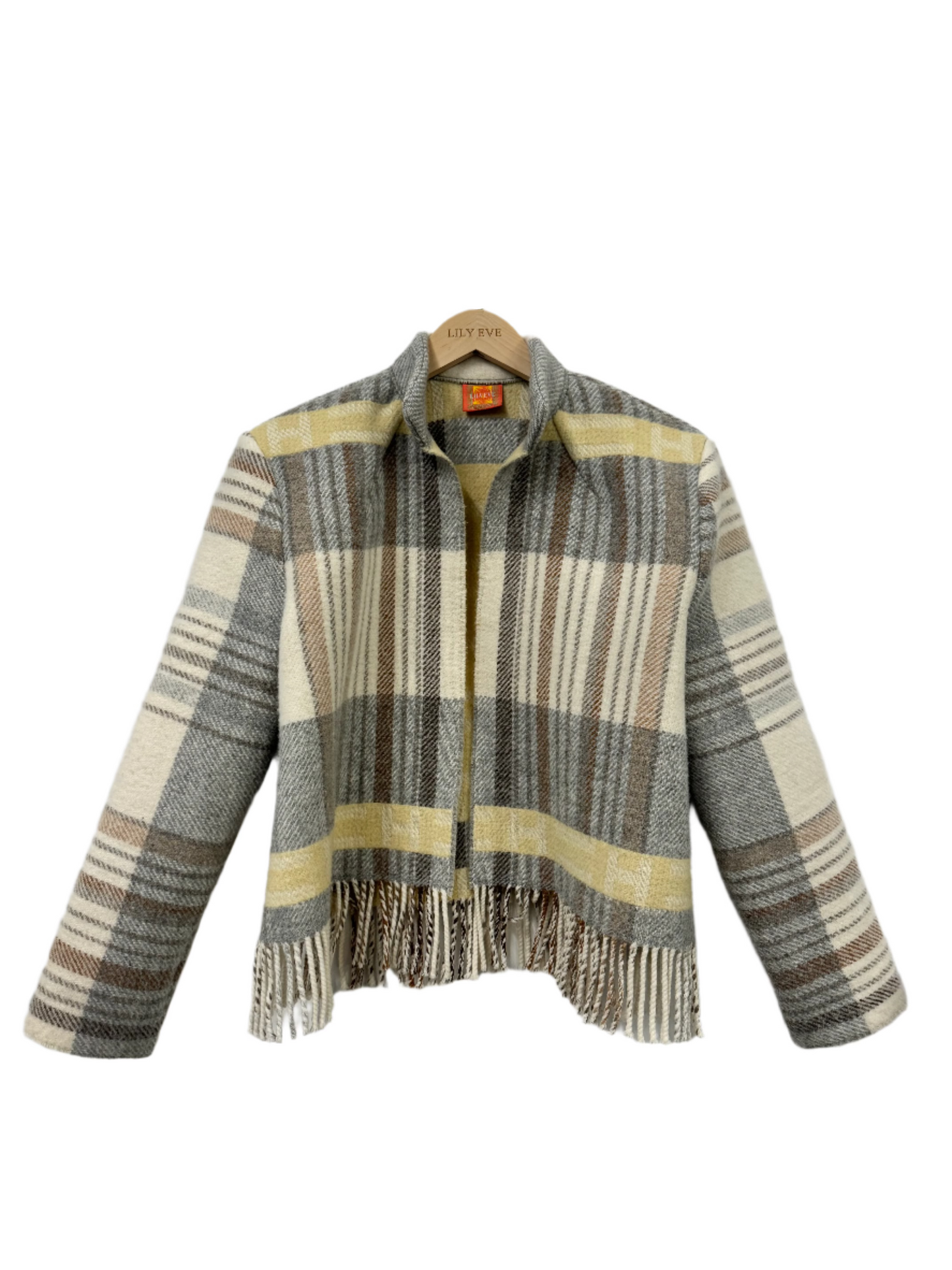The Checkered Fringe Jacket