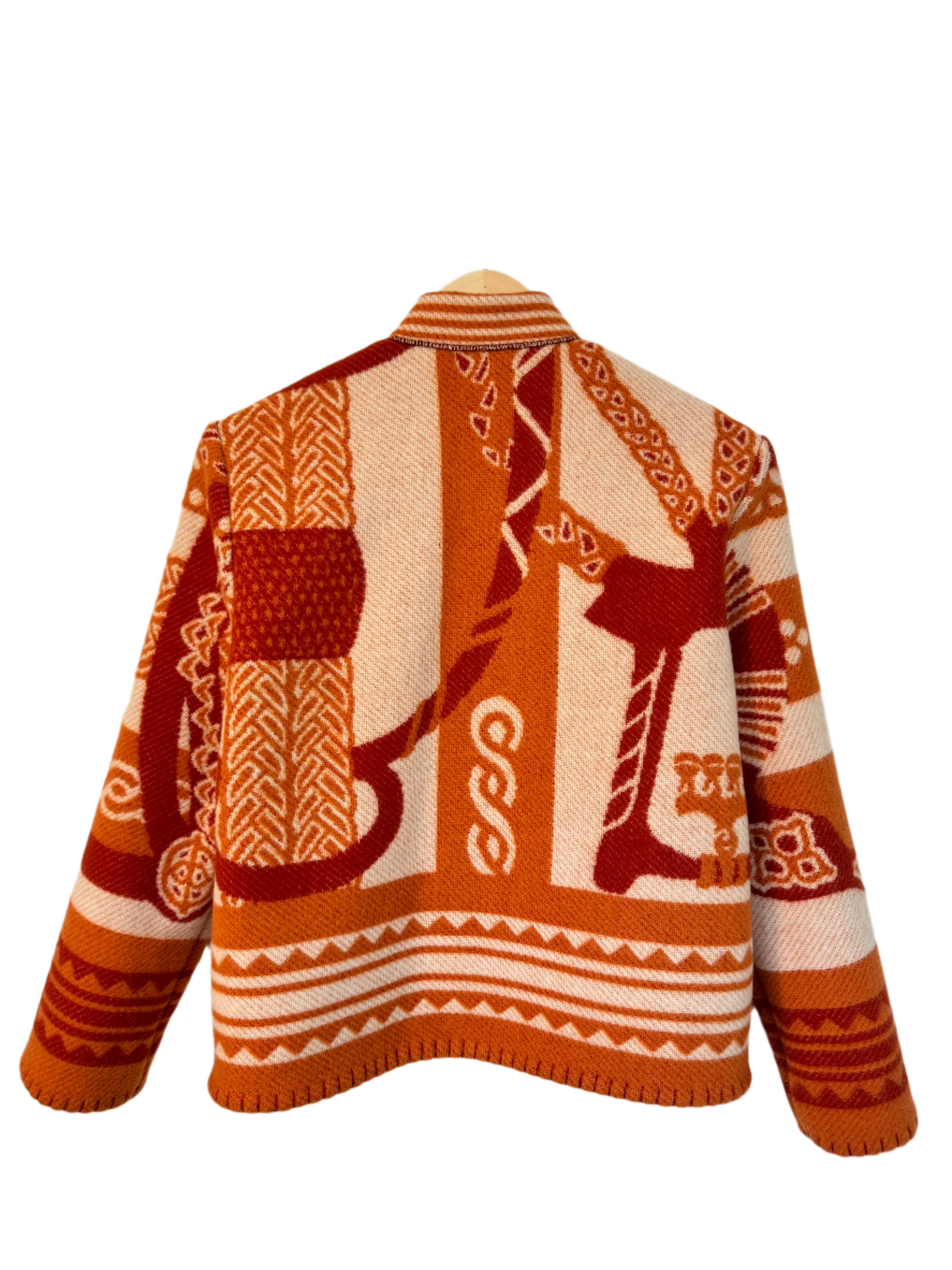 The Deep Red Ornament Jacket