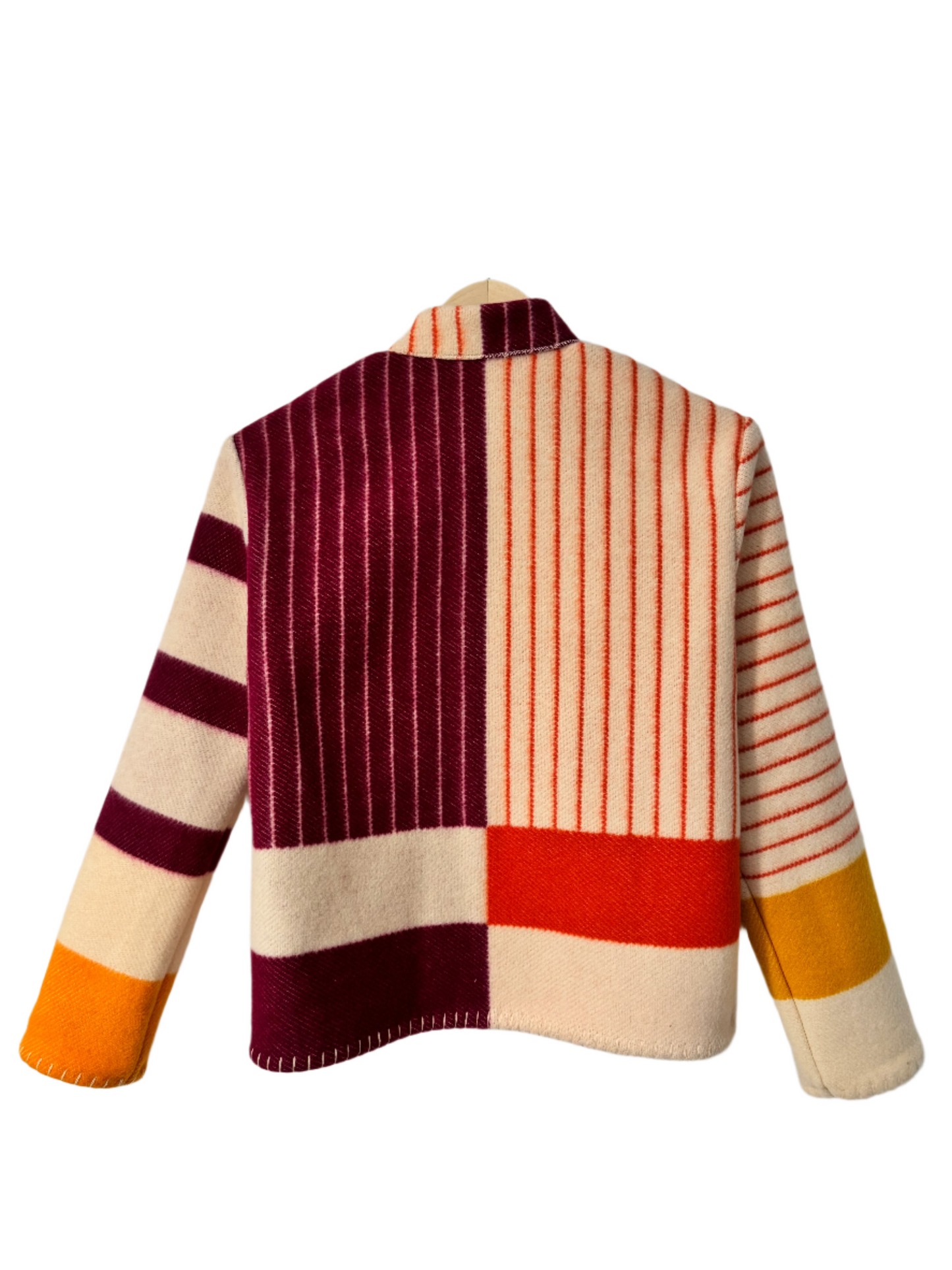 The Purple & Yellow Stripe Jacket