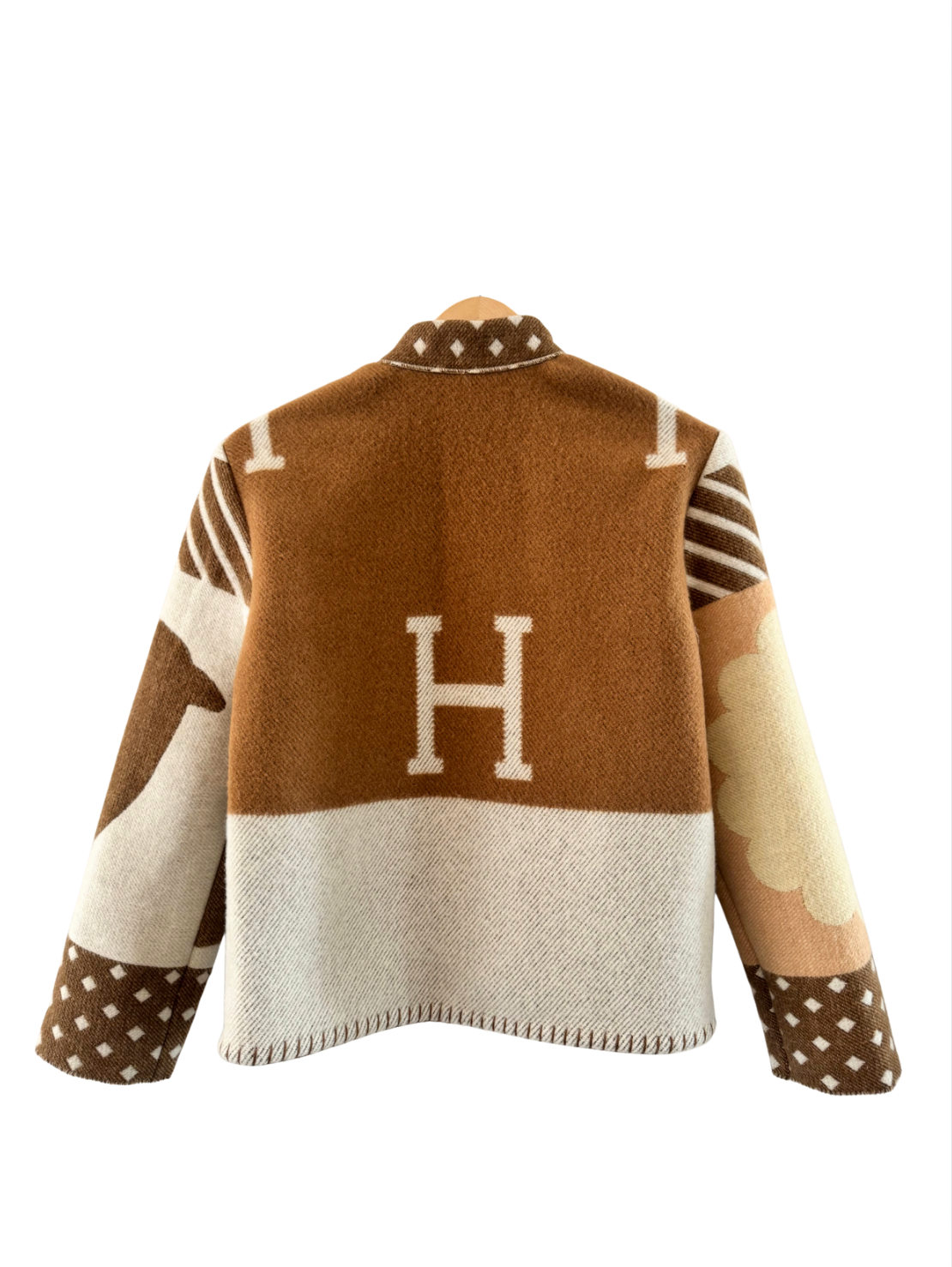 The Cloudy Letter Jacket