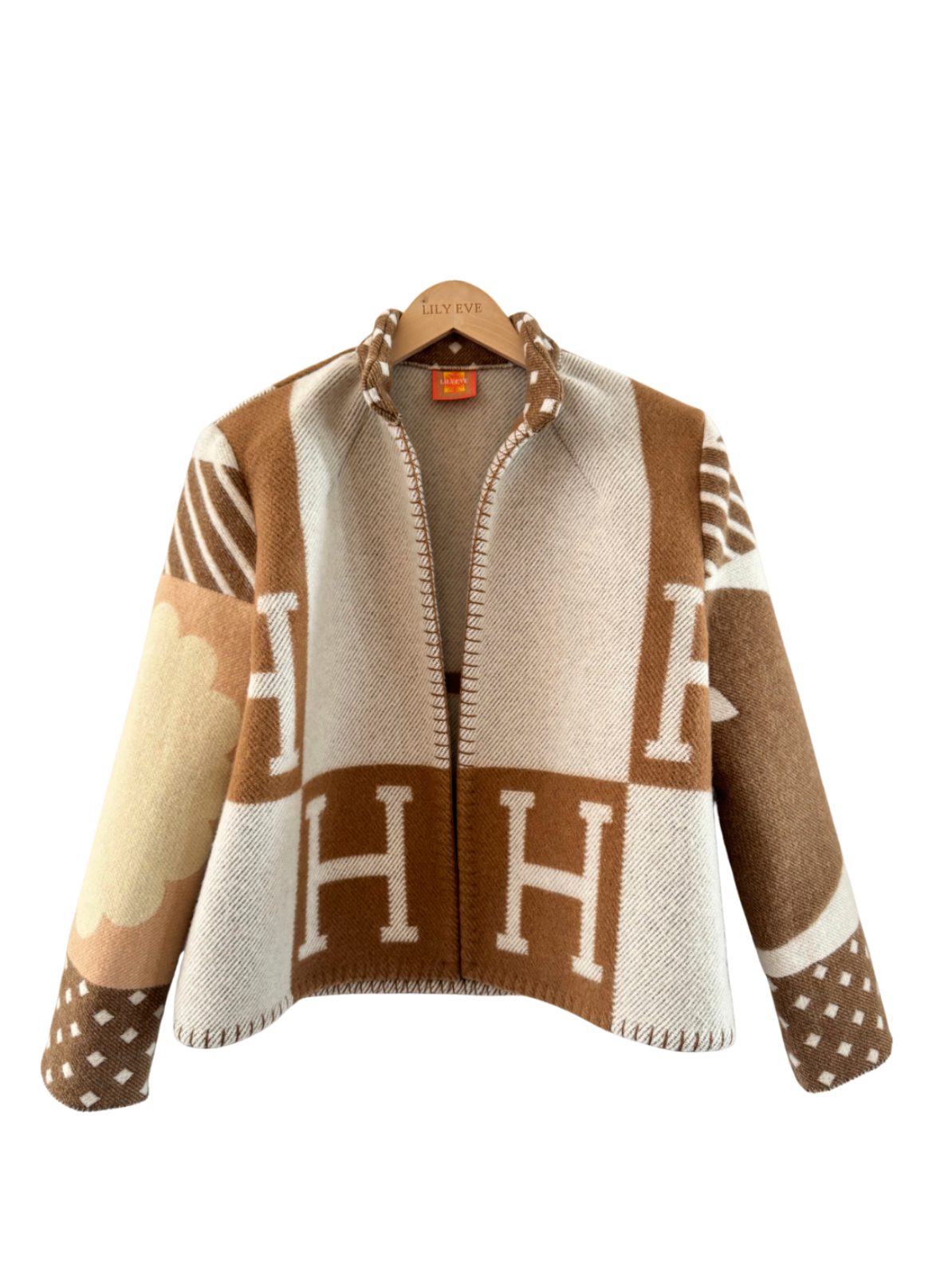 The Cloudy Letter Jacket