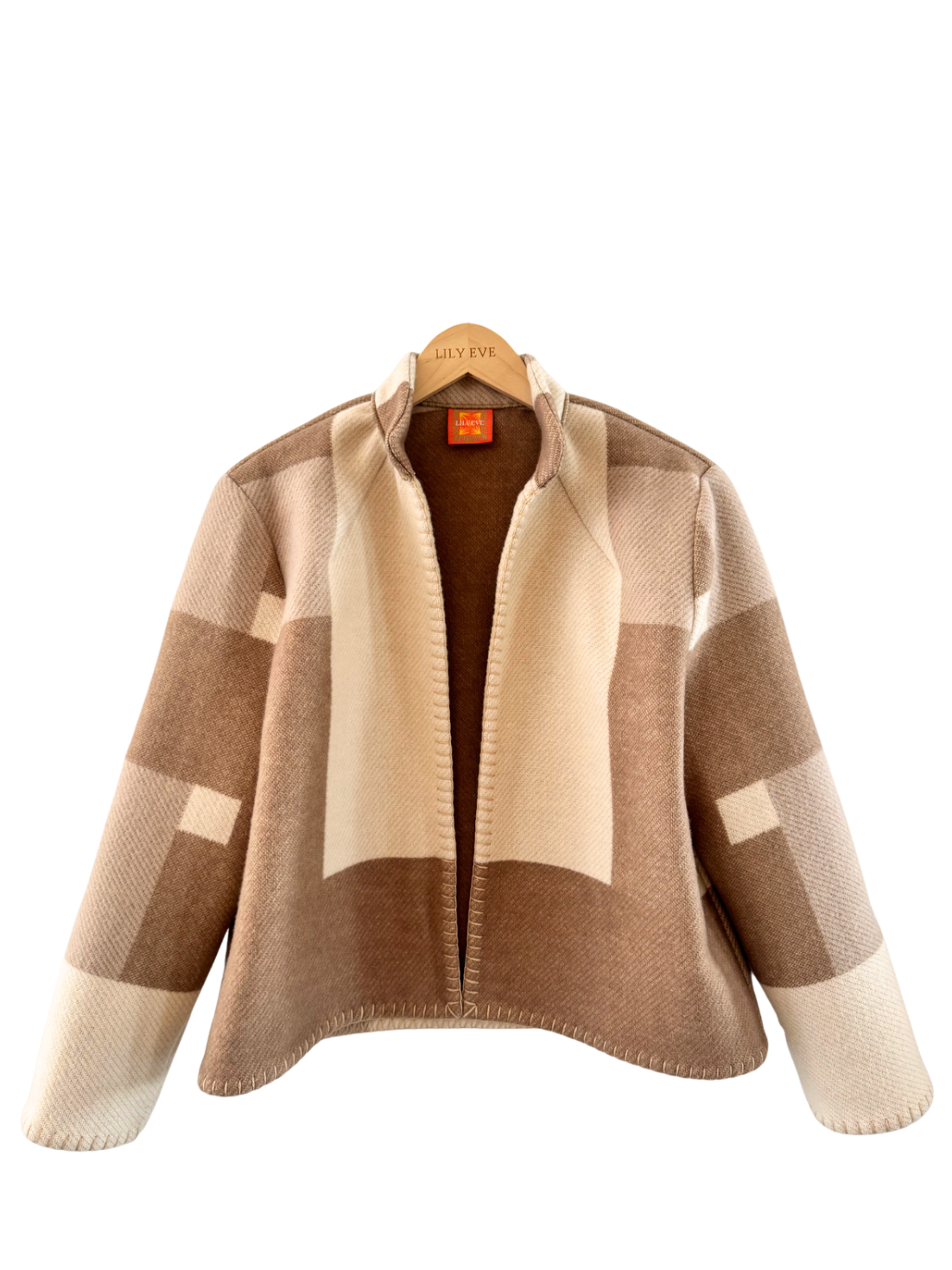 The Tan Plaid Jacket