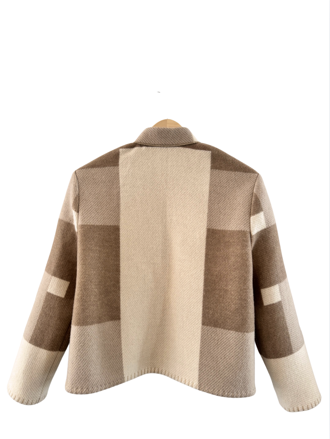 The Tan Plaid Jacket