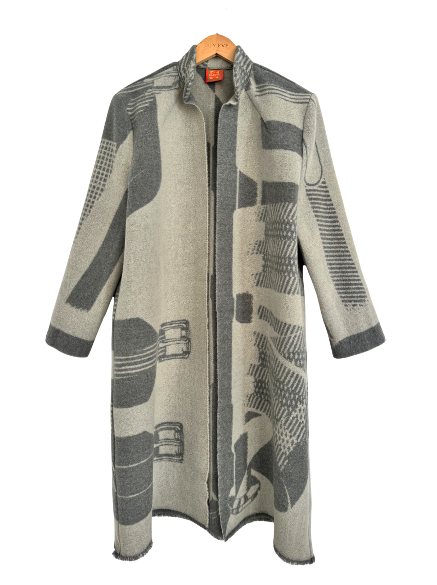 The Grey Buckle Coat
