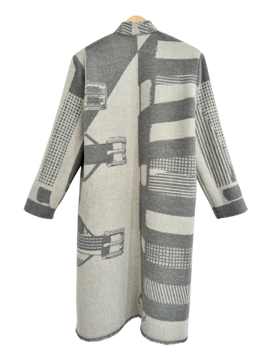 The Grey Buckle Coat
