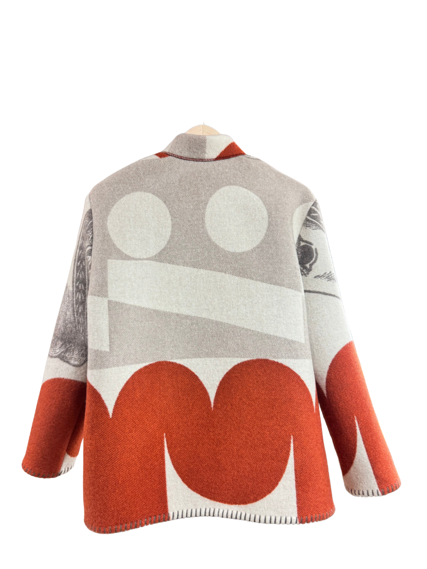 The Red Abstract Jacket