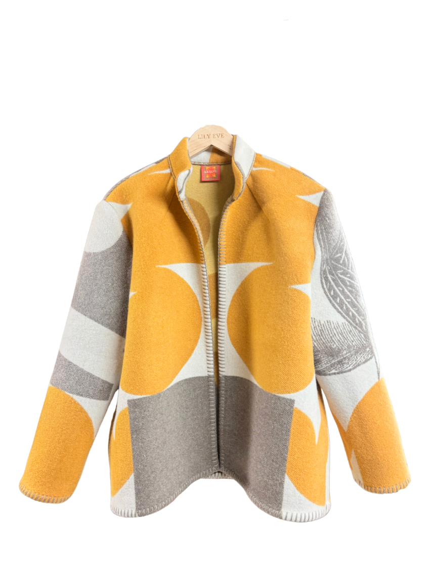 The Yellow Abstract Jacket