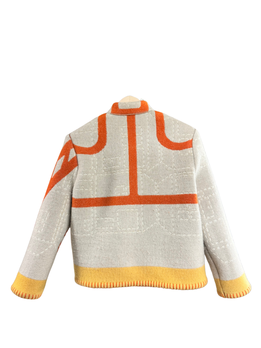 The Red & Yellow Linear Jacket