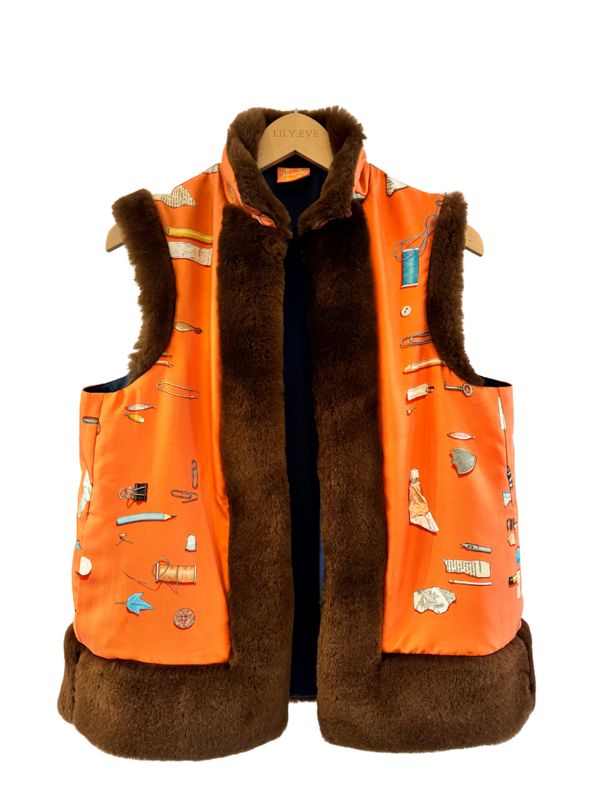 The Shearling Vest Series