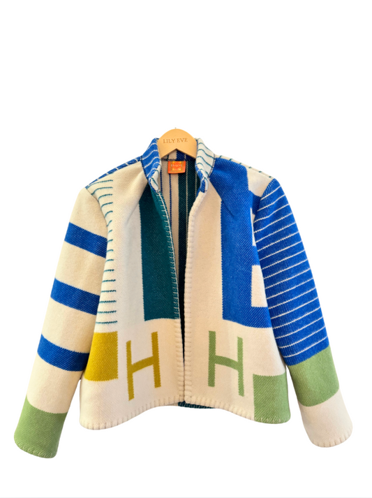 The Blue & Green Stripe Jacket