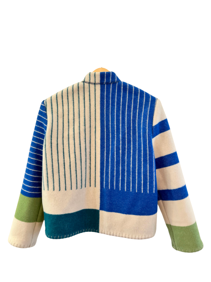 The Blue & Green Stripe Jacket