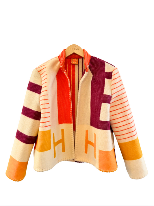 The Purple & Red Stripe Jacket