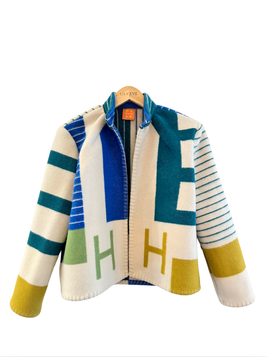 The Green & Blue Stripe Jacket
