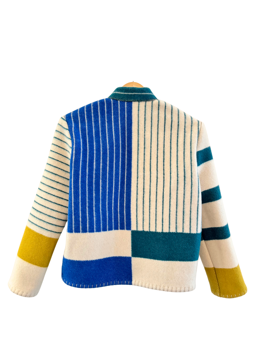 The Green & Blue Stripe Jacket