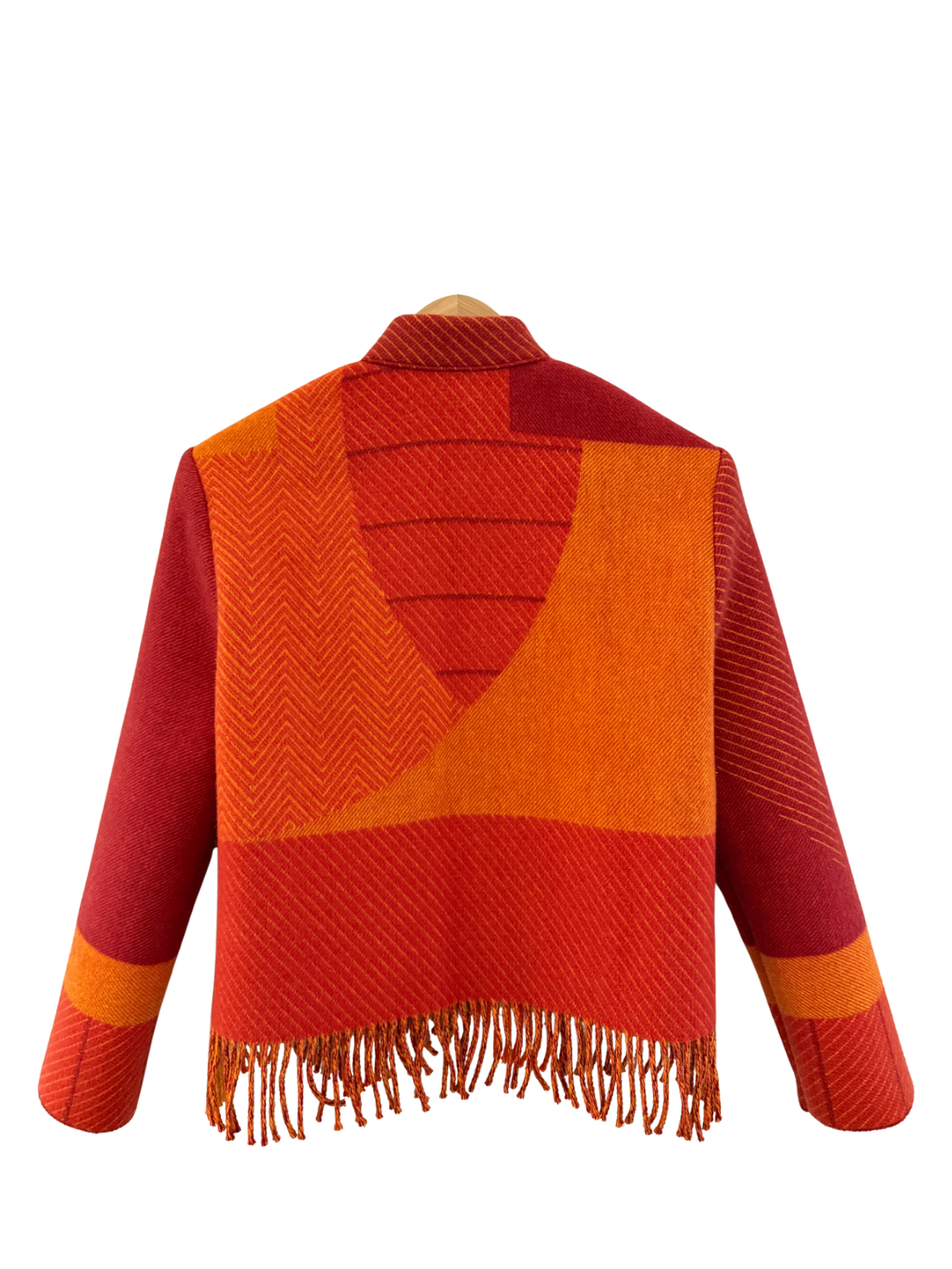 The Ruby Red Fringe Jacket