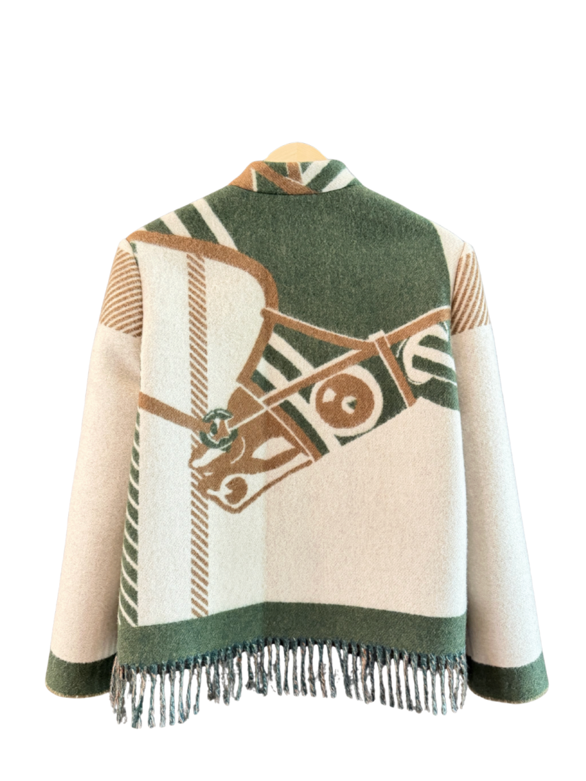 The Emerald Fringe Jacket