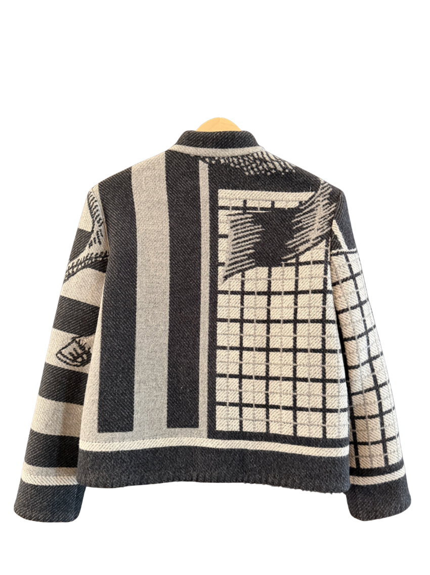 The Black Grid Jacket