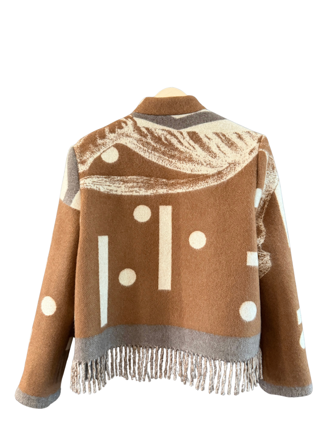 The Brown Fringe Jacket