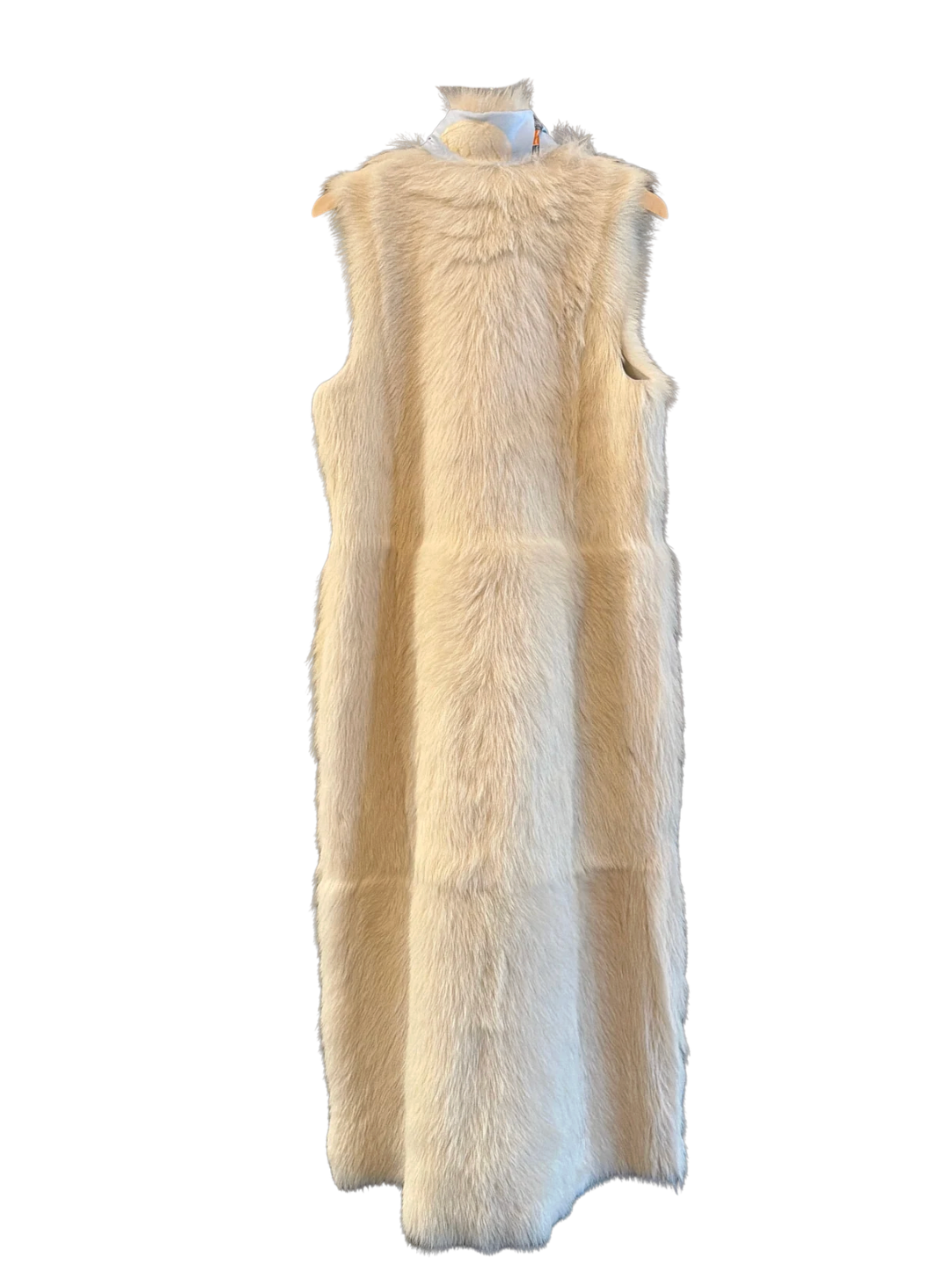 The Long Shearling Vest