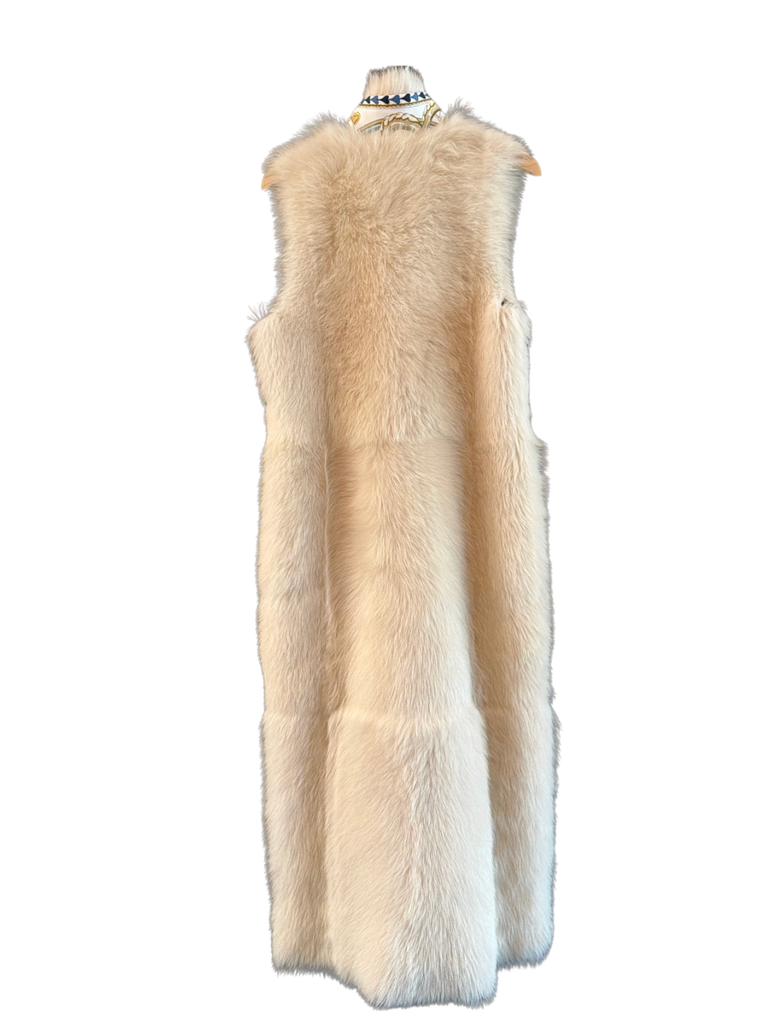 The Long Shearling Vest