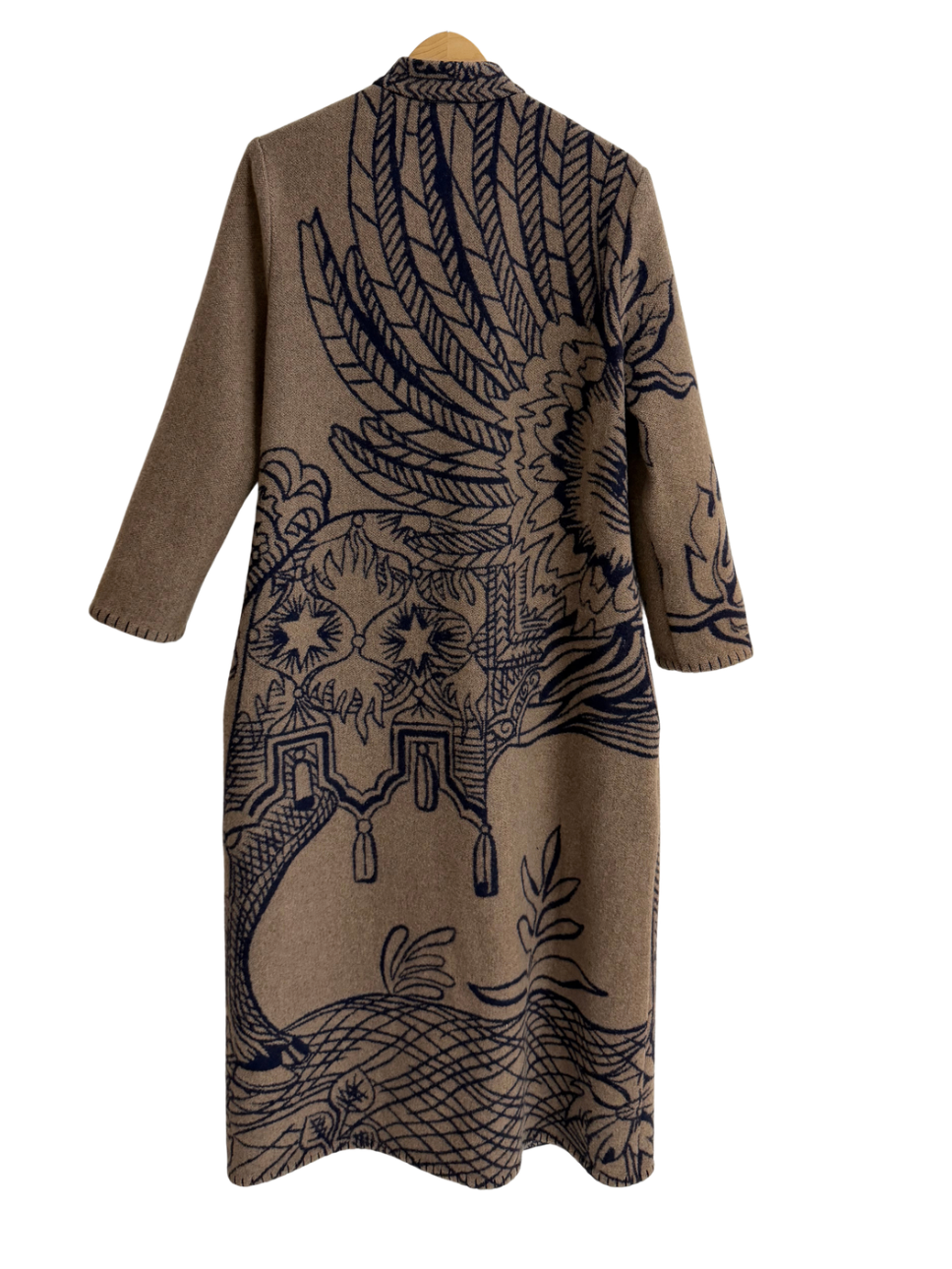 The Navy Horse Coat