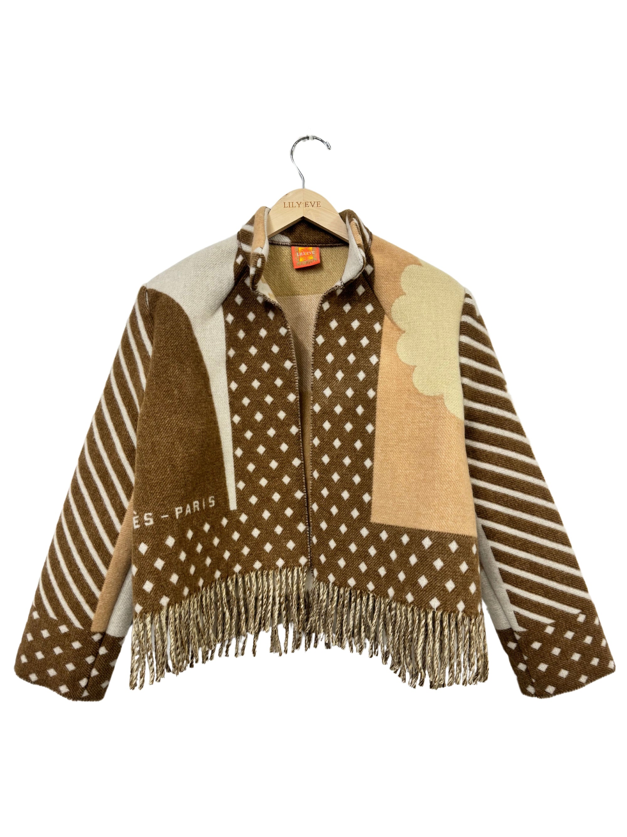 The Brown Fringe Jacket