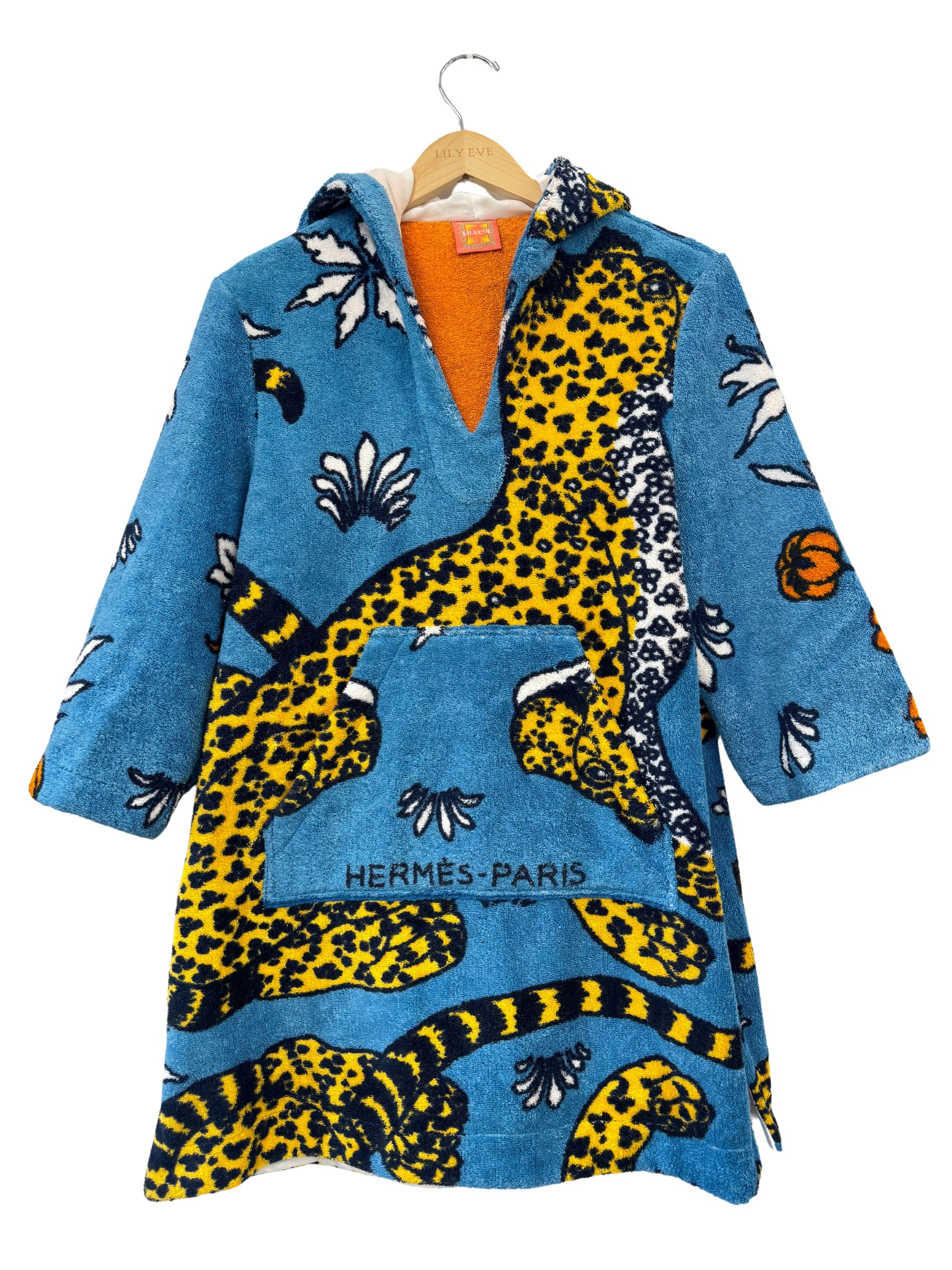 The Blue Leopard Dress