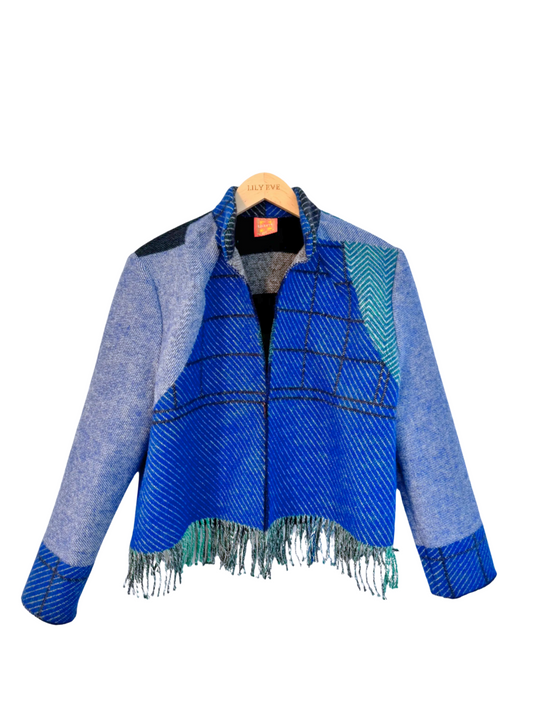 The Blue Fringe Jacket