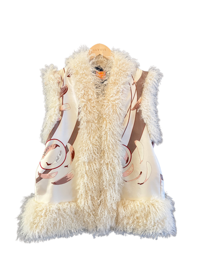 The Short Shearling Vest