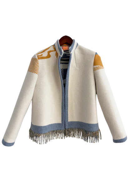 The Denim Fringe Jacket