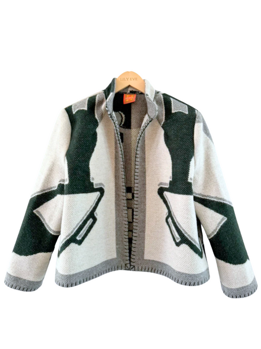 The Double Belt Buckle Jacket