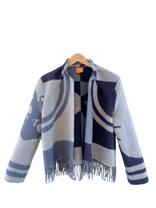 The Blue Lagoon Fringe Jacket