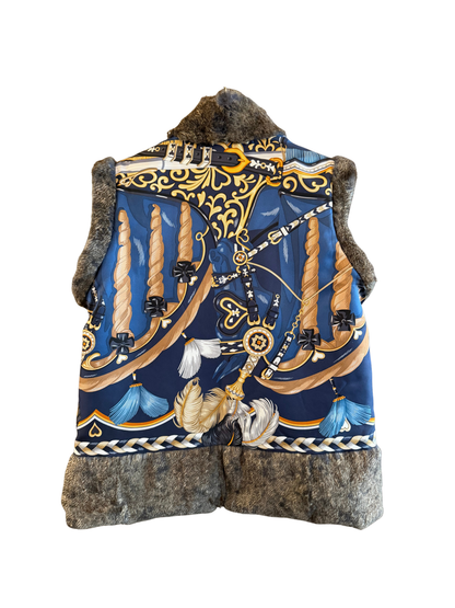 The Short Shearling Vest