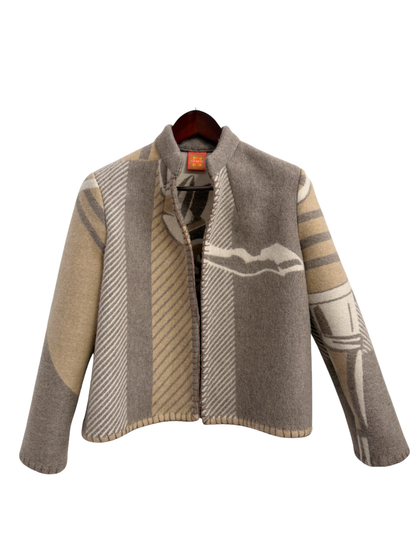 The Taupe Horse Jacket