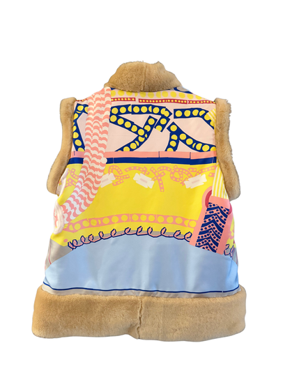 The Short Shearling Vest