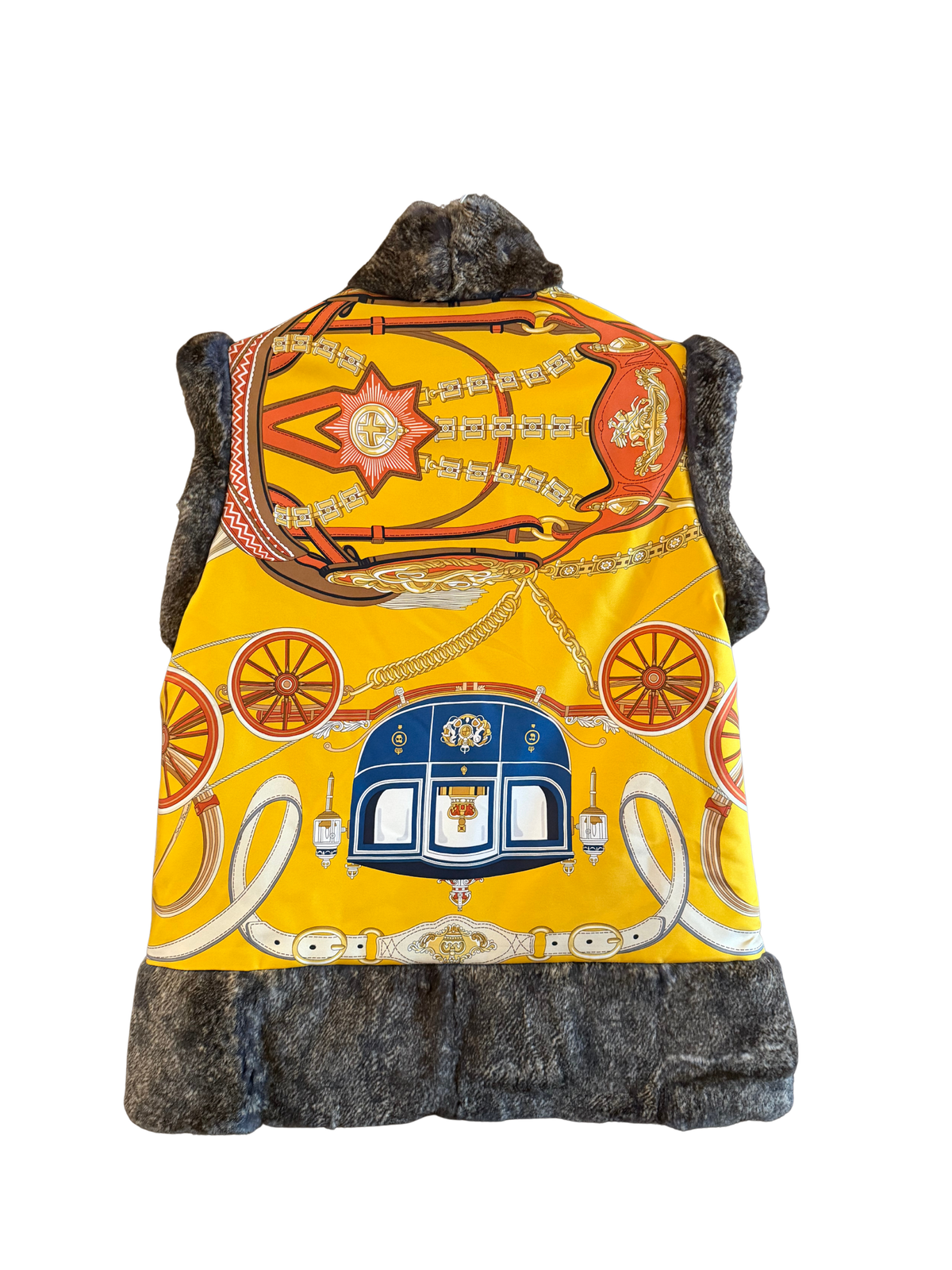 The Short Shearling Vest