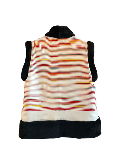 The Short Shearling Vest