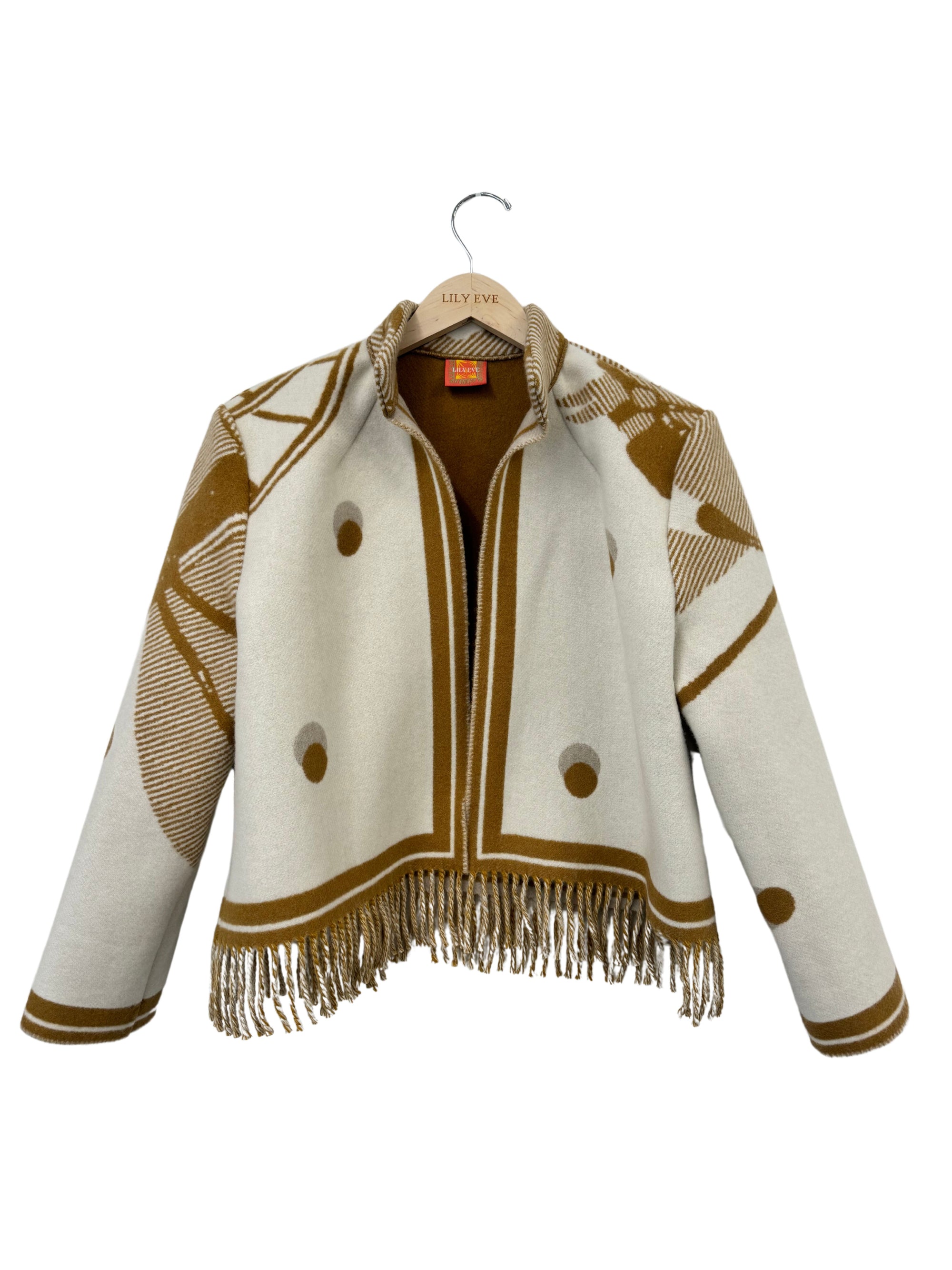 The Brown Fringe Jacket