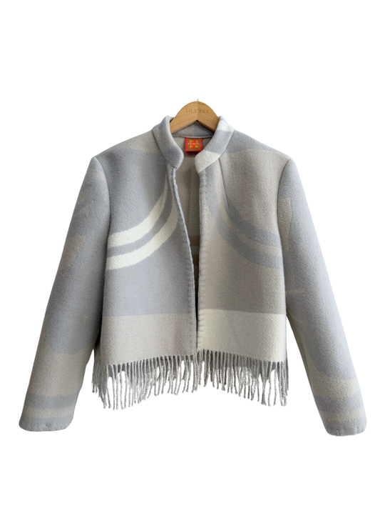 The Pewter Fringe Jacket
