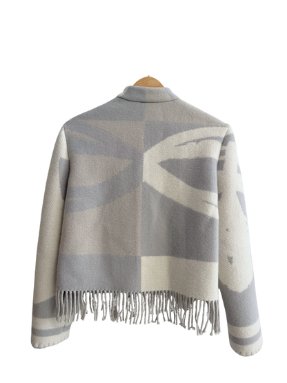 The Grey Belt Fringe Jacket