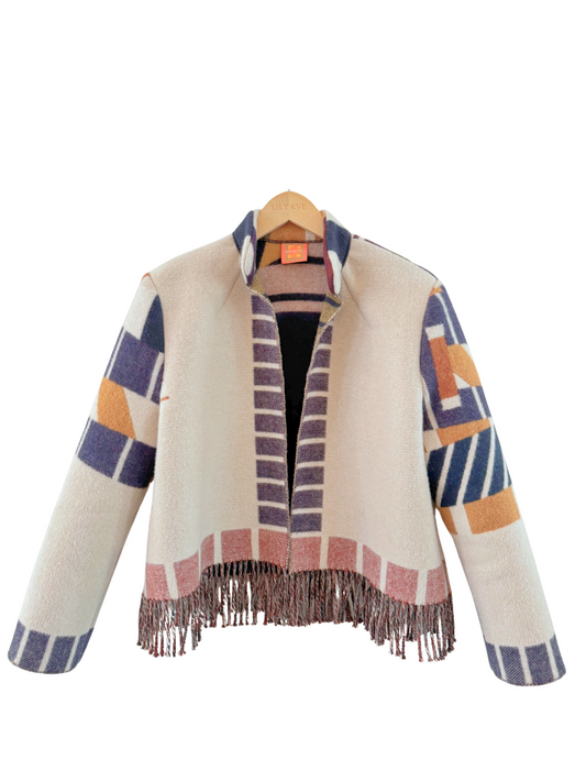The Cubic Fringe Jacket