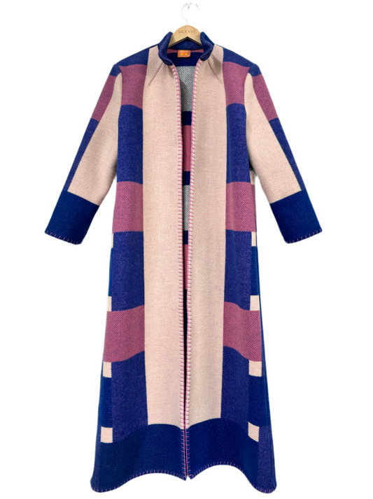 The Purple Patchwork Coat