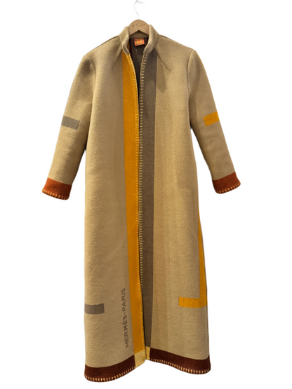 The Yellow Linear Coat